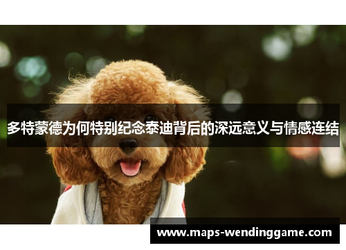 多特蒙德为何特别纪念泰迪背后的深远意义与情感连结